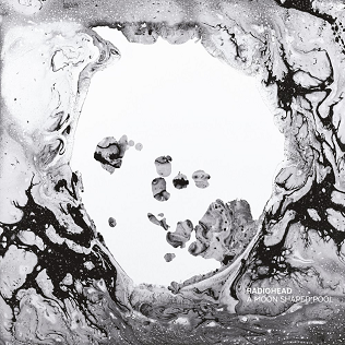 This is the cover art for 'A Moon Shaped Pool' by the artist Radiohead