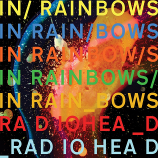 This is the cover art for 'In Rainbows' by the artist Radiohead.