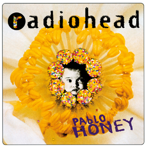 This is the cover art for 'Pablo Honey' by the artist Radiohead.