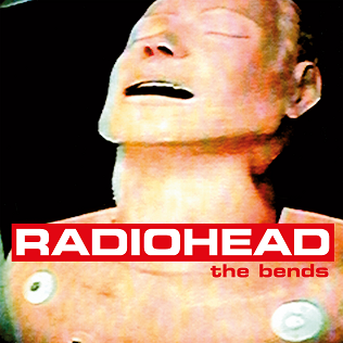 This is the cover art for 'The Bends' by the artist Radiohead.